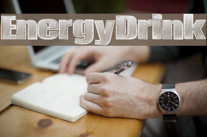 EnergyDrink Example 3