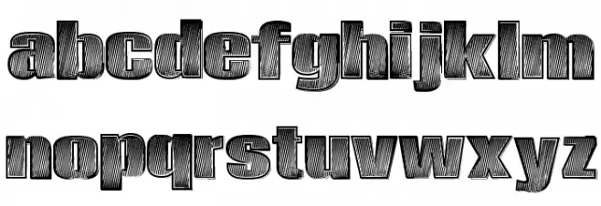 EnergyDrink फ़ॉन्ट लोअरकेस