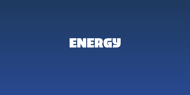 Energy Social Header