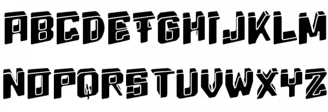 Energydimension Schriftart Groß