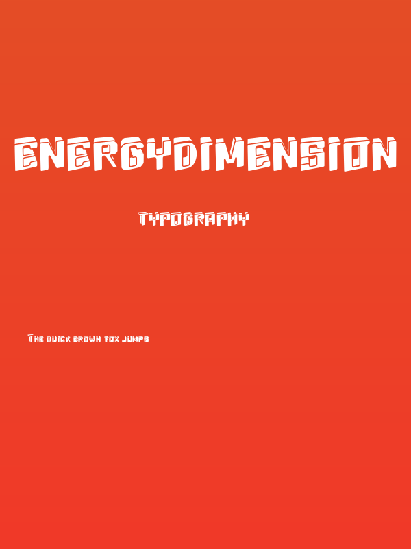 Energydimension Poster