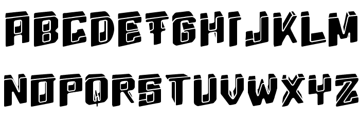Energydimension Font LOWERCASE