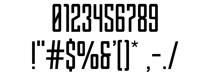 Enfatica-Normal Font OTHER CHARS
