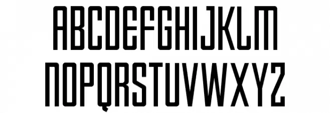 Enfatica-Normal Schriftart Groß
