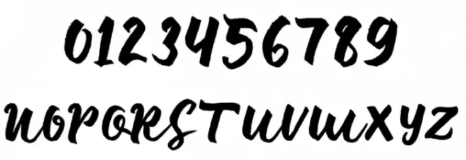 Enforce Justice Font OTHER CHARS