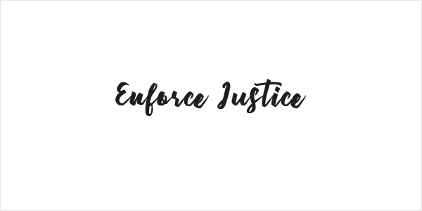 Enforce Justice Logo
