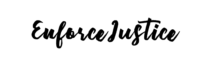 EnforceJustice  Frei Schriftart Herunterladen