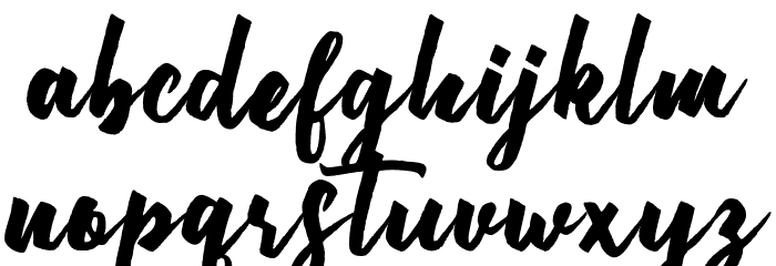 EnforceJustice Font LOWERCASE