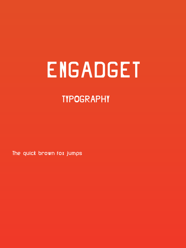 Engadget Poster