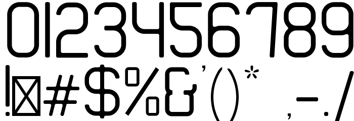 Engadi Gentle Font OTHER CHARS