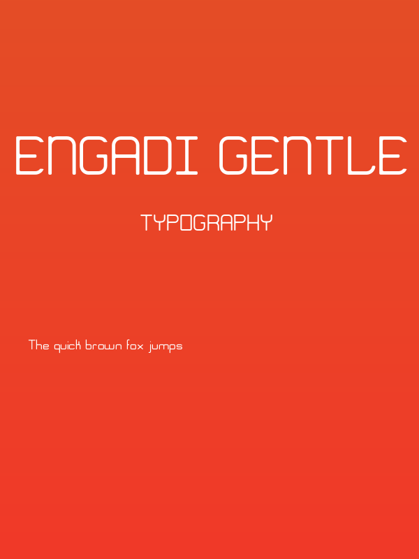 Engadi Gentle Poster