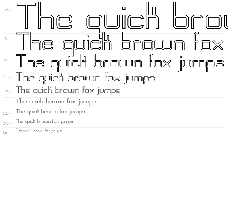 Engadi Regular Outline Waterfall