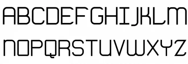 Engadi Schriftart Groß