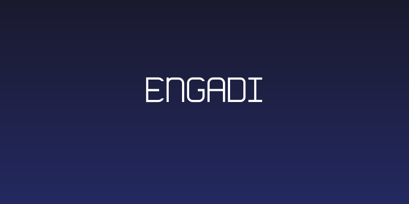 Engadi Social Header