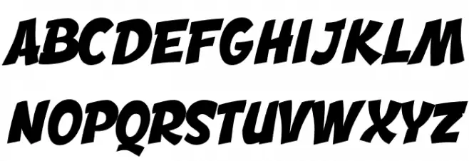Engcomica Fuentes MAYÚSCULAS