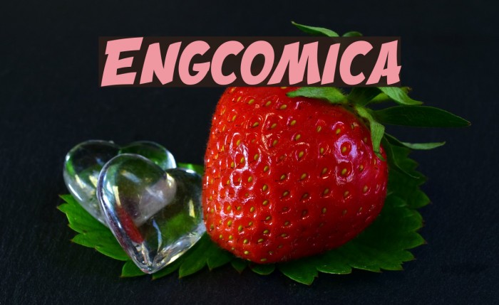 Engcomica Font examples