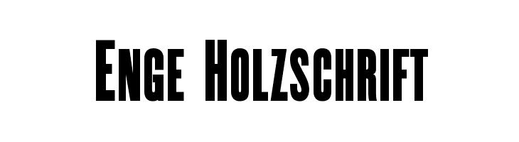 Enge Holzschrift  Fuentes Gratis Descargar