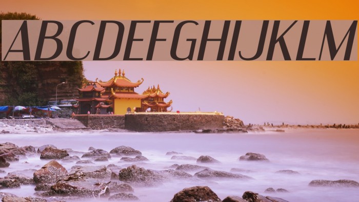 Engebrechtre Expanded Italic Font examples