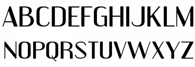 Engebrechtre Expanded Fonte MAIÚSCULAS