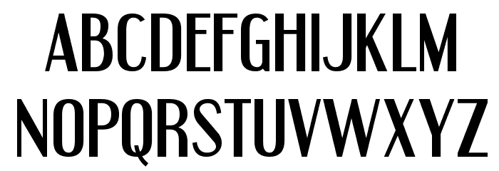 Engebrechtre-Regular Font LOWERCASE