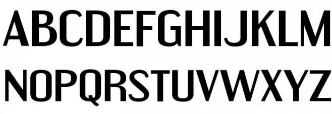 EngebrechtreEx-Bold Шрифта ВЕРХНИЙ