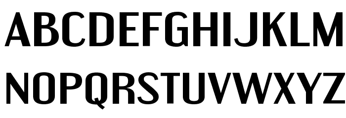 EngebrechtreEx-Bold Font LOWERCASE