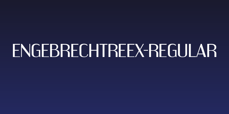 EngebrechtreEx-Regular Social Header