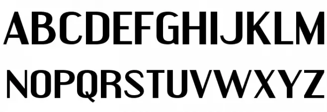 EngebrechtreExp-Bold Schriftart Groß