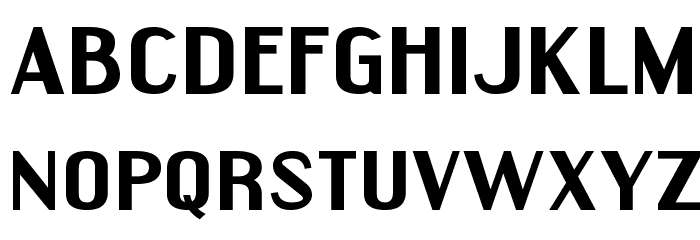 EngebrechtreExp-Bold Font LOWERCASE
