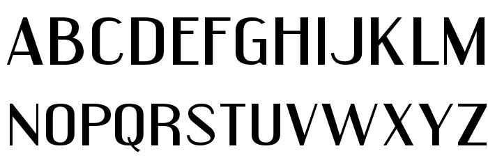 EngebrechtreExp-Regular Font LOWERCASE