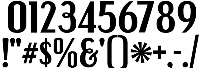 EngebrechtreRg-Bold Font OTHER CHARS