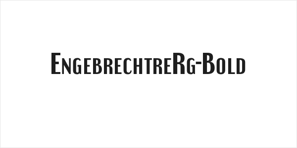 EngebrechtreRg-Bold Logo