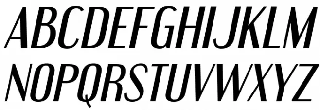 EngebrechtreRg-Italic Polices MAJUSCULES