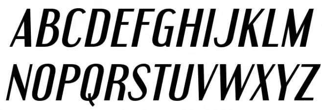 EngebrechtreRg-Italic फ़ॉन्ट लोअरकेस