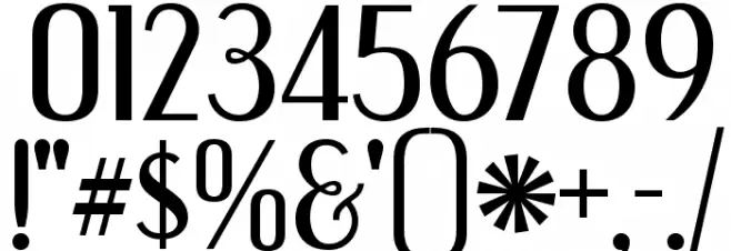 EngebrechtreRg-Regular Font OTHER CHARS