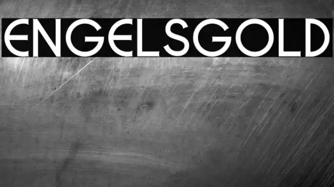 Engelsgold Font examples