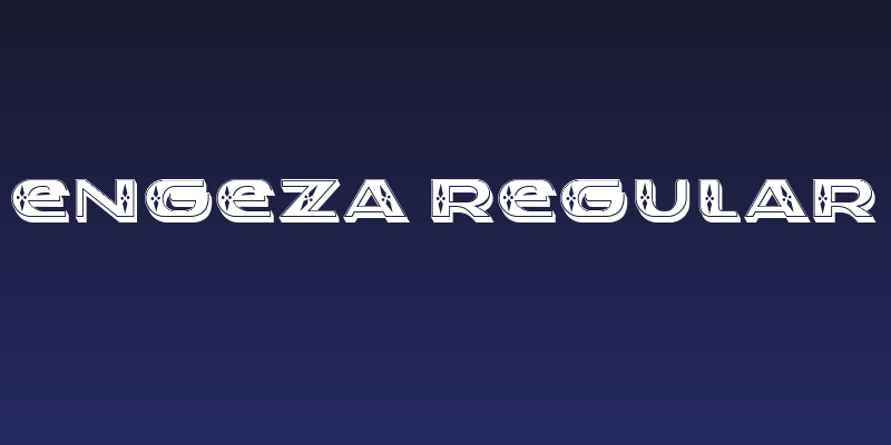 Engeza Regular Social Header