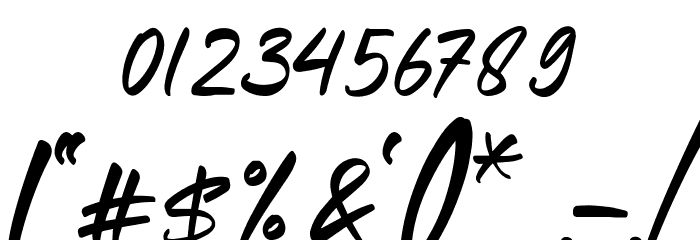 Engind Font OTHER CHARS