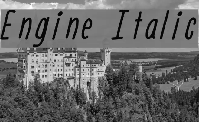 Engine Italic Example 1