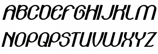 Engine Power Schriftart Groß
