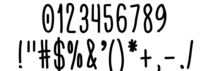 Engine Font OTHER CHARS