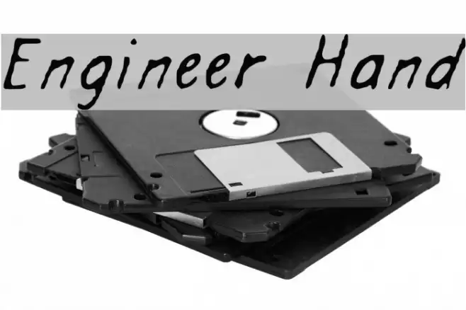 Engineer Hand Font - Free Download (TTF/OTF) | FFonts.net
