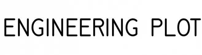 Engineering Plot  Descarca Fonturi Gratis