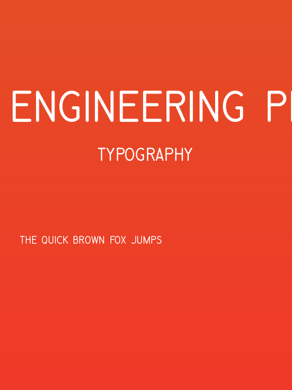 Engineering Plot Poster