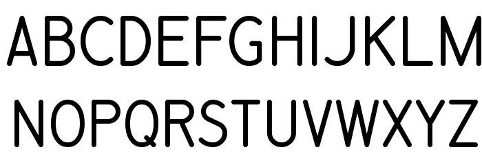 Engineering Plot Font LOWERCASE