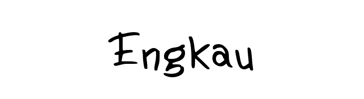 Engkau  Descarca Fonturi Gratis