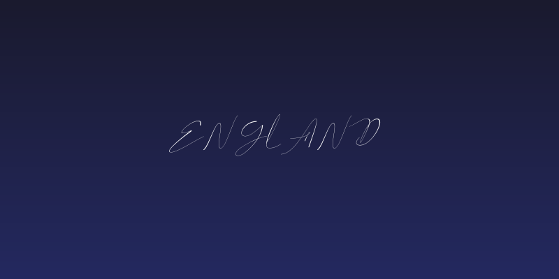 England Social Header