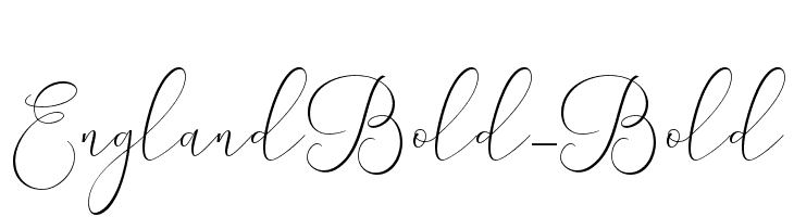 EnglandBold-Bold フォント