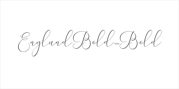 EnglandBold-Bold Logo