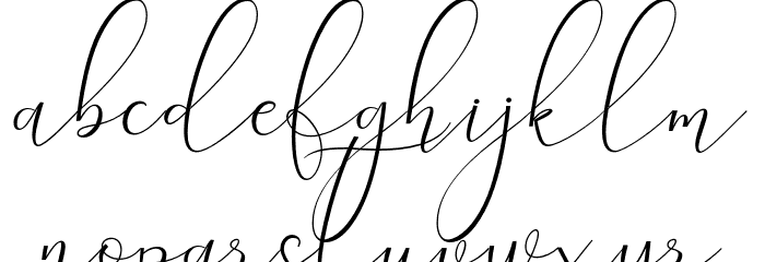 EnglandBold-Bold Font LOWERCASE